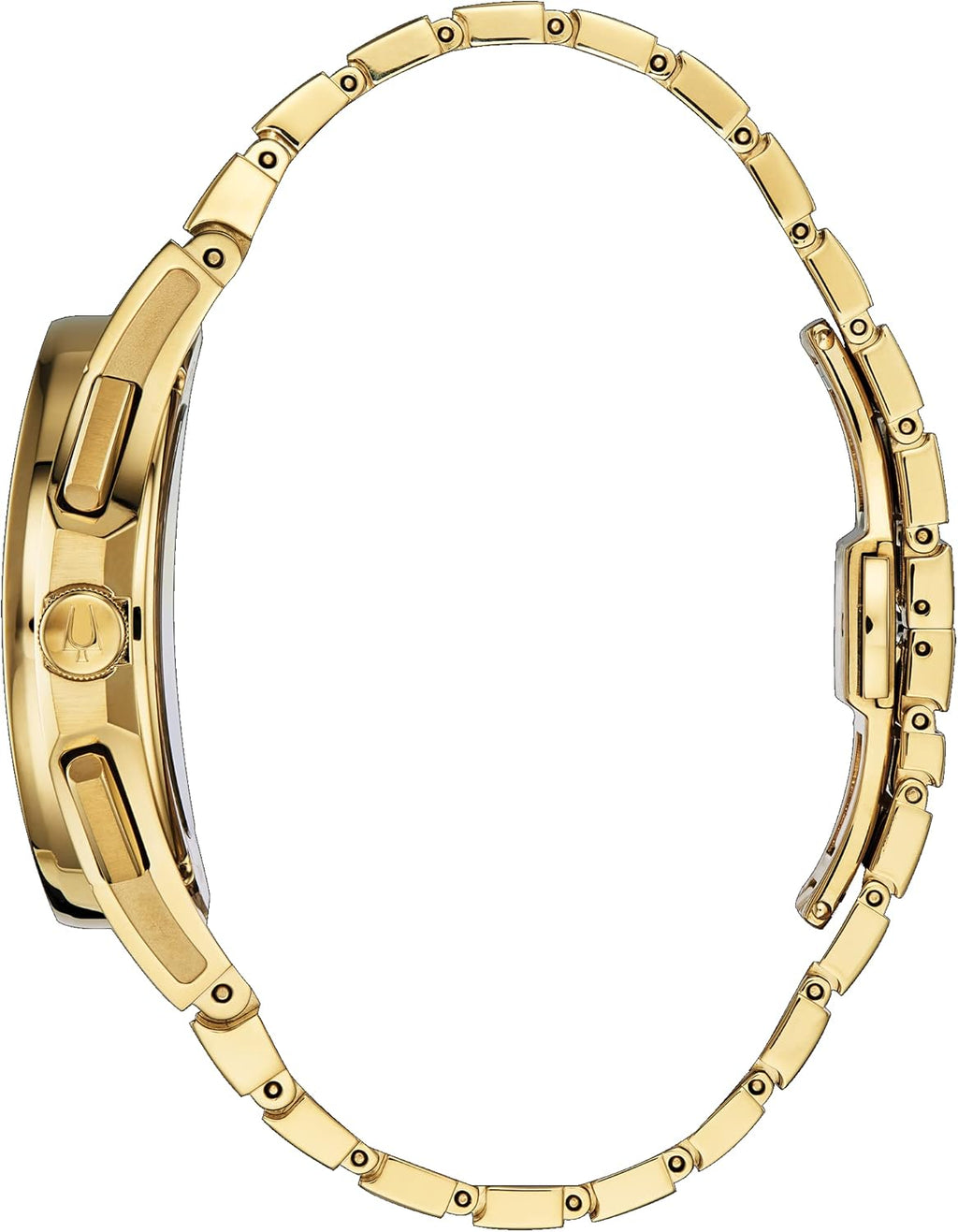 Gold-Tone Stainless Steel Quartz Chronograph Watch B854064
