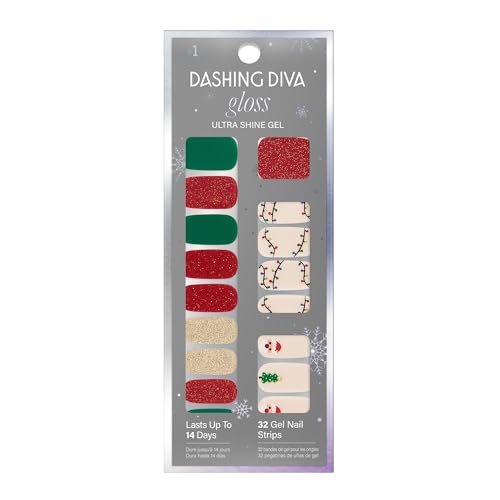 Gloss Nail Strips, 32 Nail Wraps, 1 Prep Pad, 1 Nail File F7621