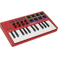 25 Key USB MIDI Keyboard Controller With 8 Backlit Drum Pads, Bluetooth Semi Weighted X632376