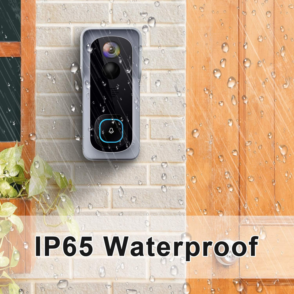 1080P HD Wireless Video Doorbell Camera with Chime O41832