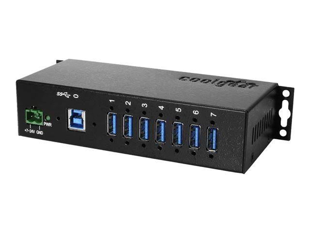USB 3.0 7-Port Metal Case Hub Y5905