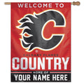 Calgary Flames Vertical Banner V949