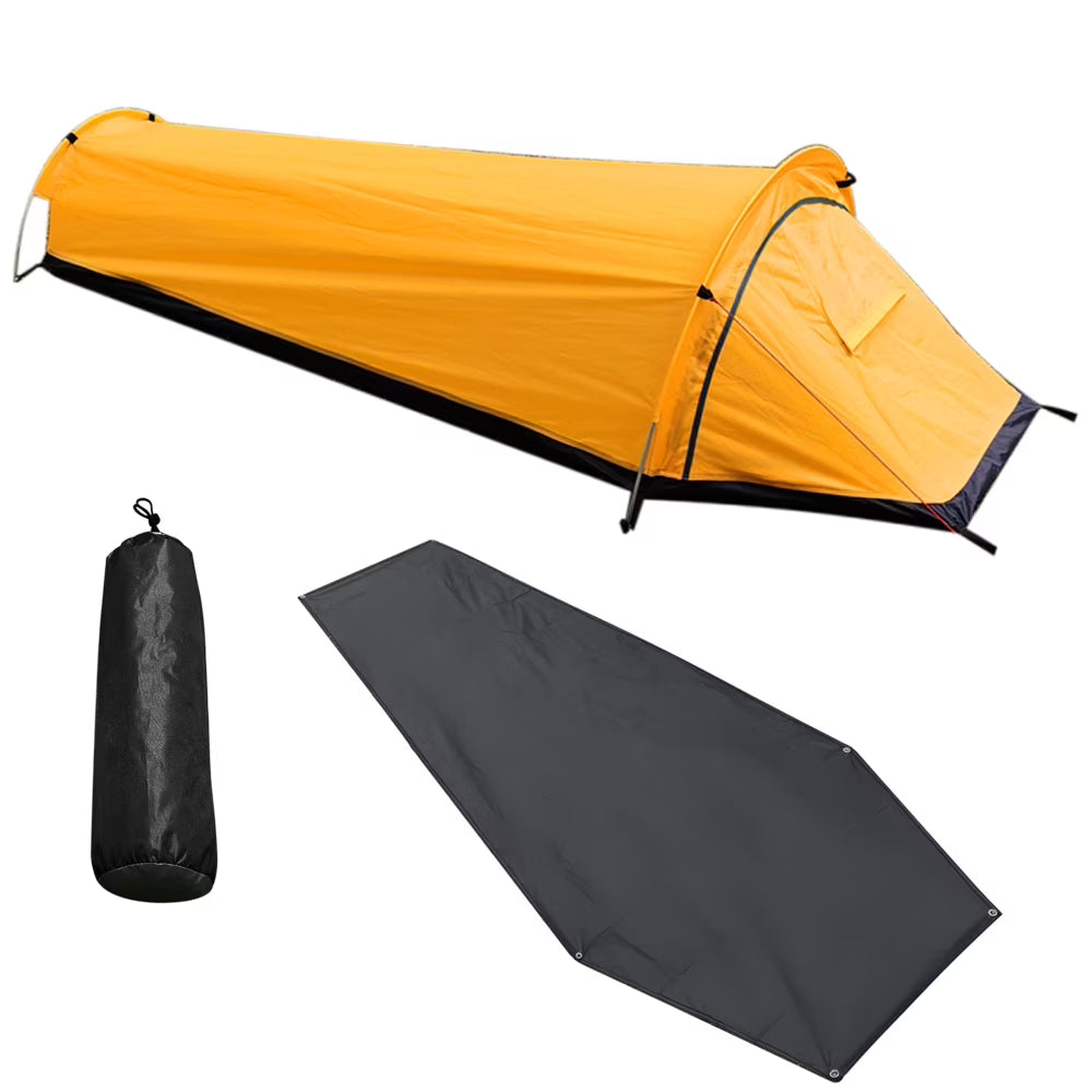 Lightweight Hiking Bivy Tent with Ground Cloth A50239