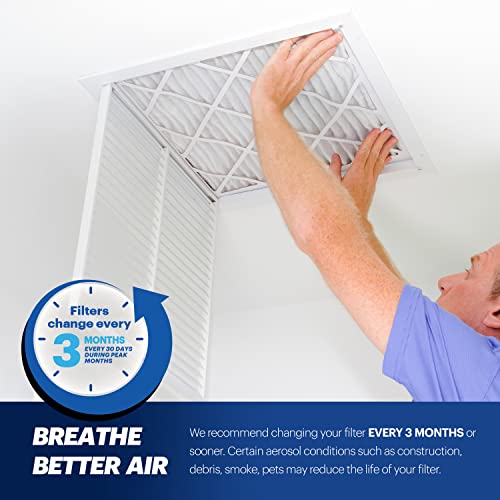 16x25x1 MERV 13 Pleated Air Filter 4-Pack T44292
