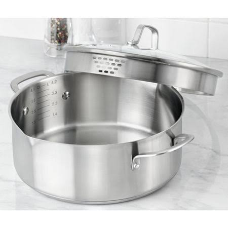 5-Quart Stainless Steel Dutch Oven J18777