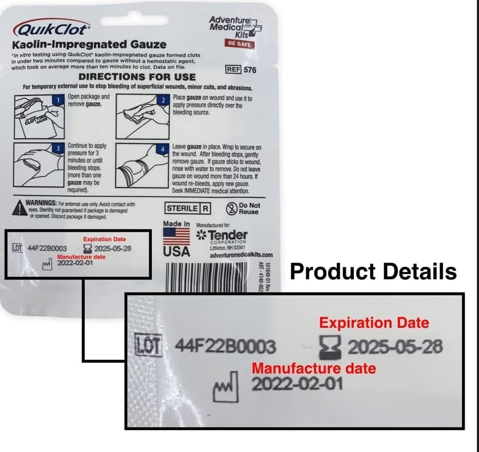 Advanced Clotting Gauze B631061