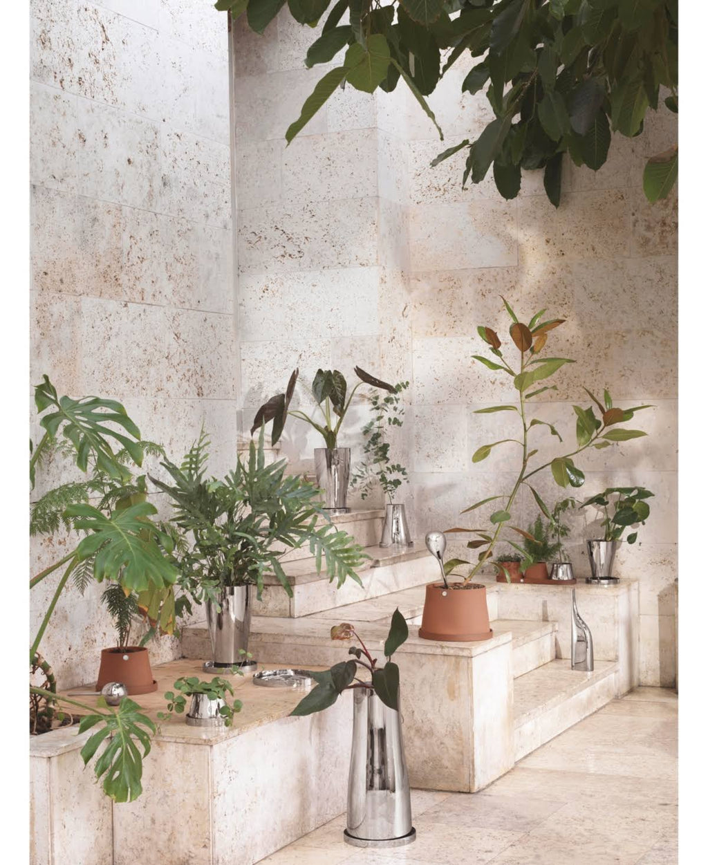 Stainless Steel Watering Can, 0.9L Y603