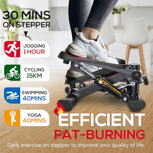 Steppers with Resistance Bands F3784