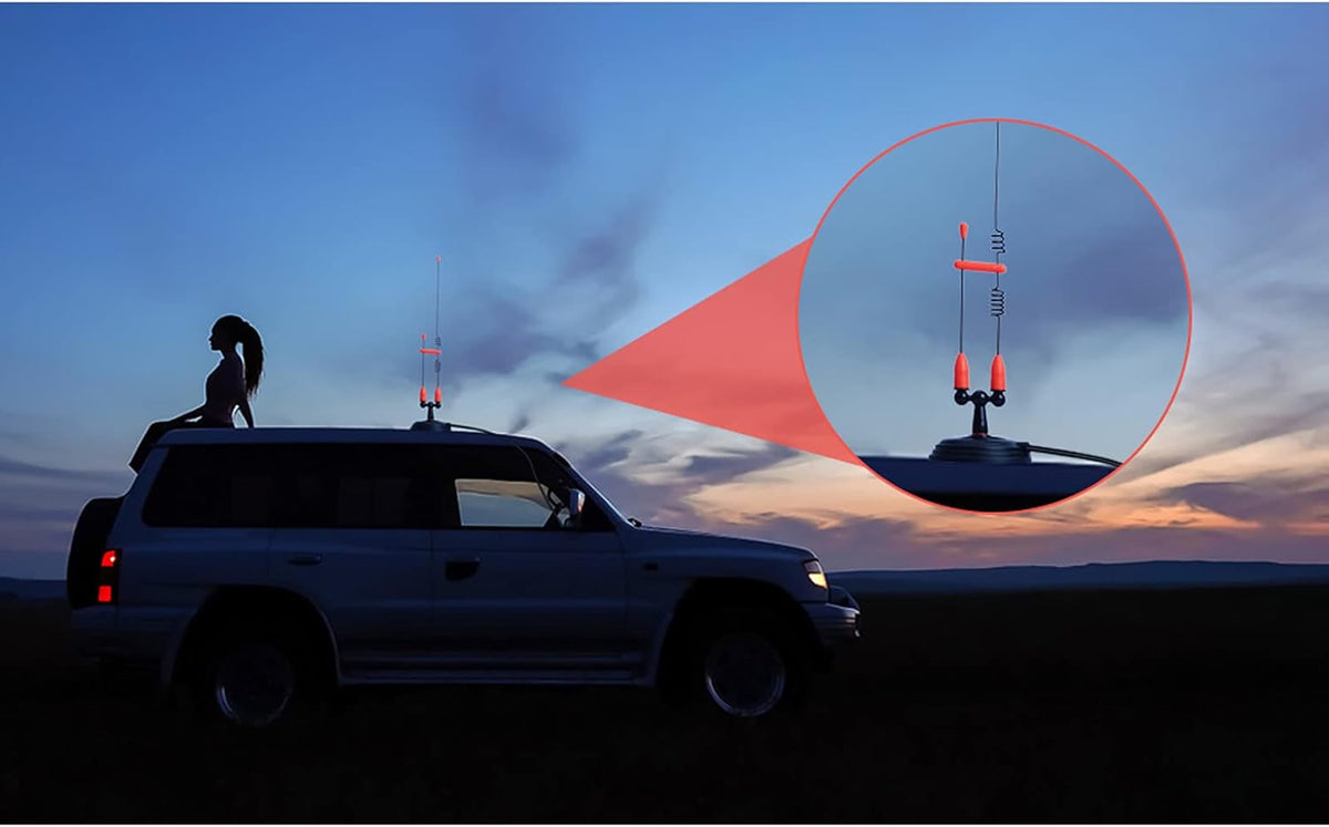 Heavy Duty Dual-Band Mobile Antenna with Magnetic Mount M74639