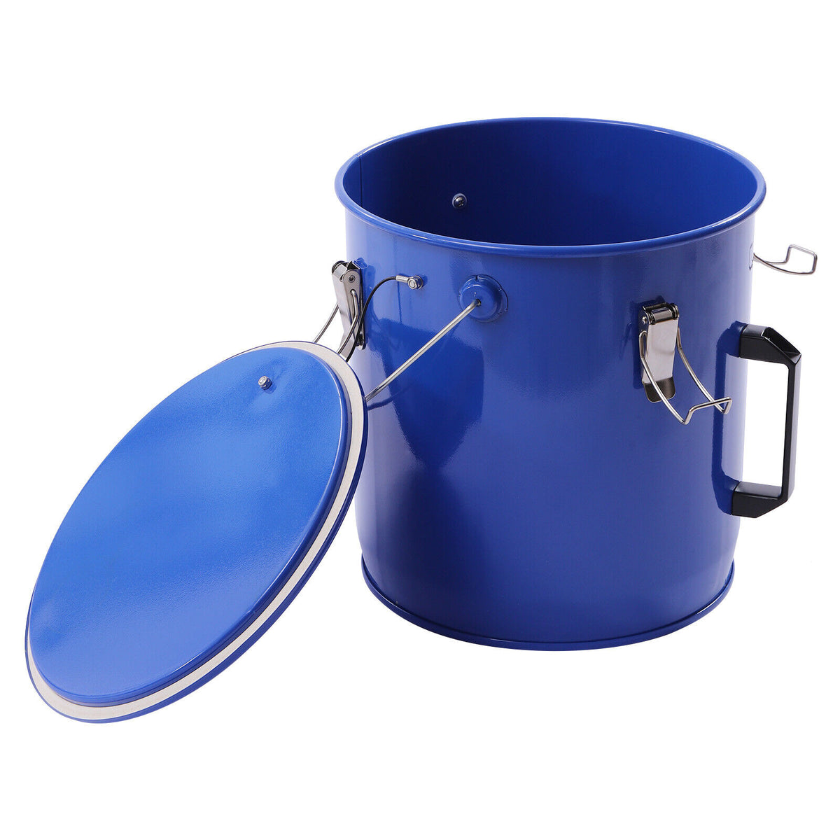 Blue Fryer Grease Bucket Oil Disposal Caddy E6678