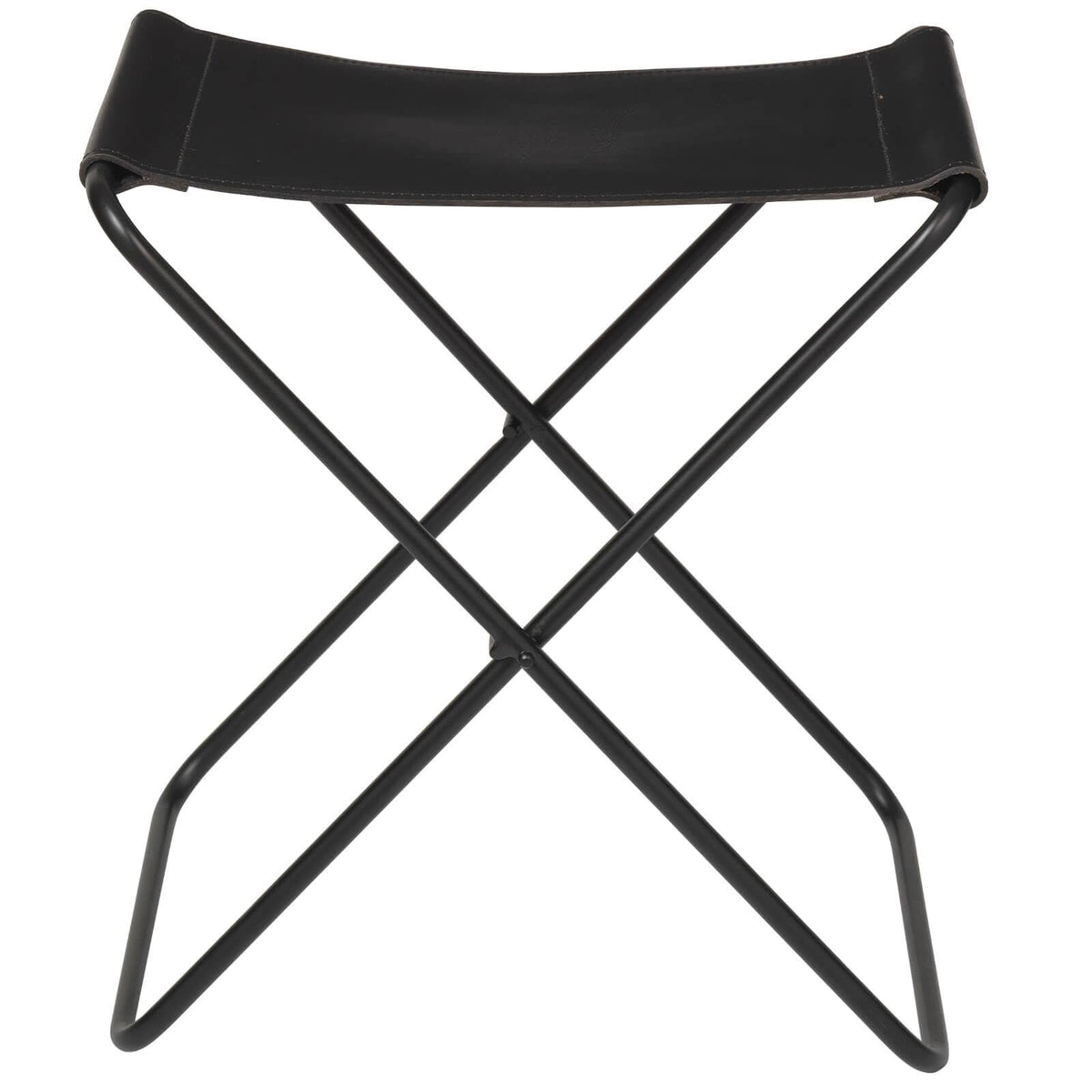 Black Folding Stool Q75558