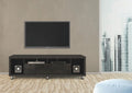 Black Gloss and Black Matte TV Stand C5002