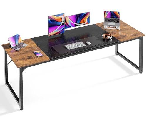 Black 63 Inch Metal Frame Office Desk K2335