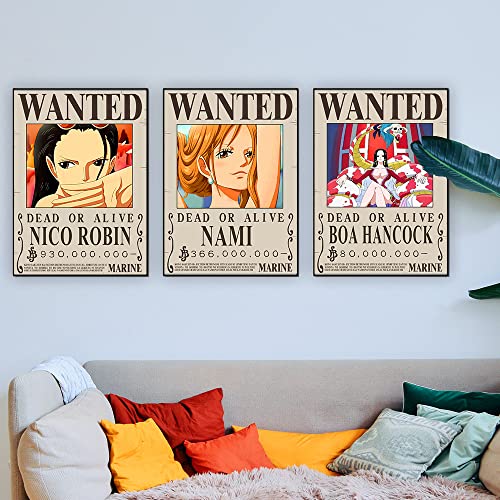 Anime Wanted Posters 25PCS 30×21cm A30162