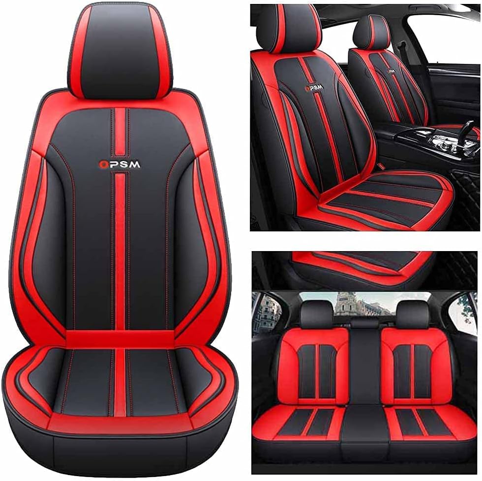Pink Leather Car Seat Cushion L152