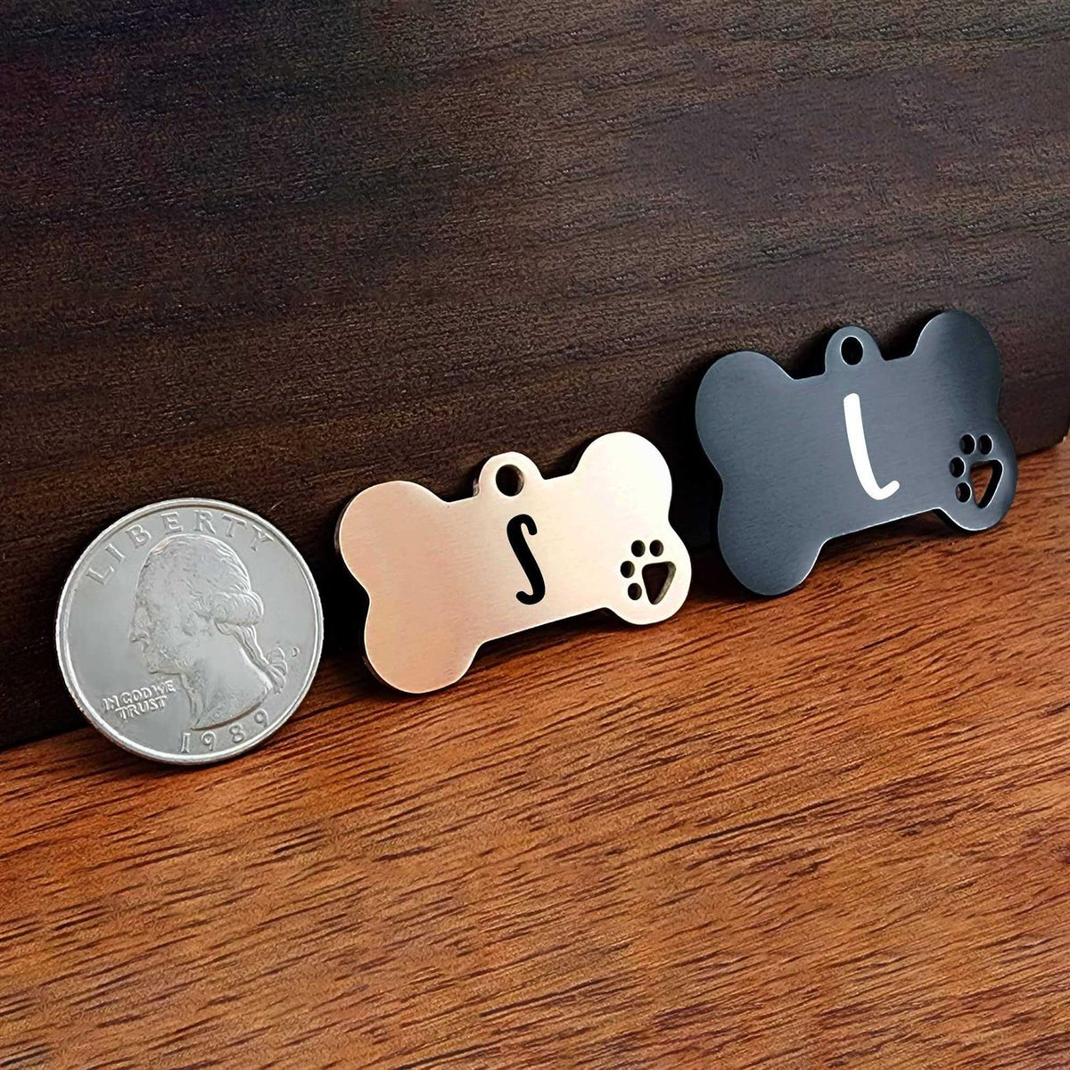 Stainless Steel Personalized Dog Tags I668