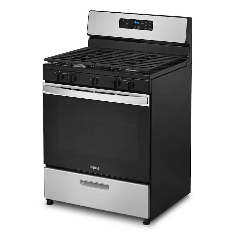 5-Burner Freestanding Gas Range in Stainless Steel H263