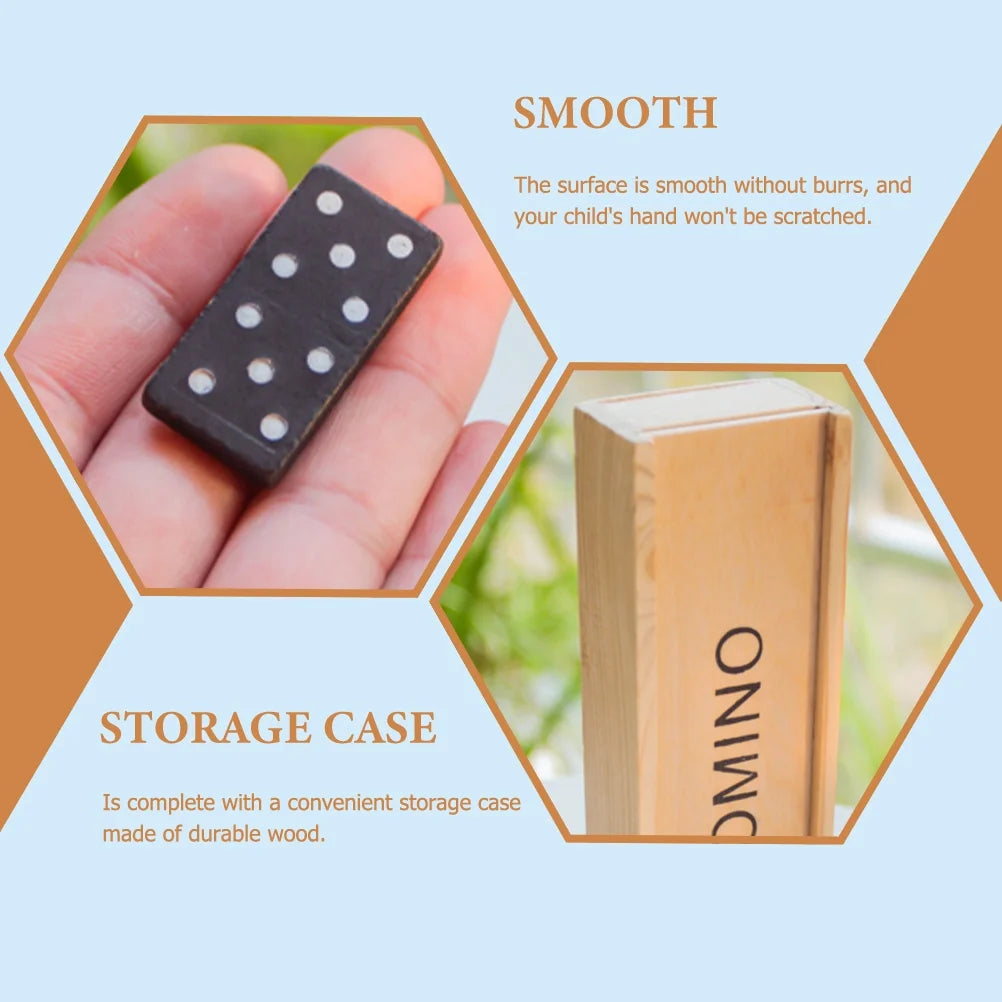 Wooden Domino Game Toy N539