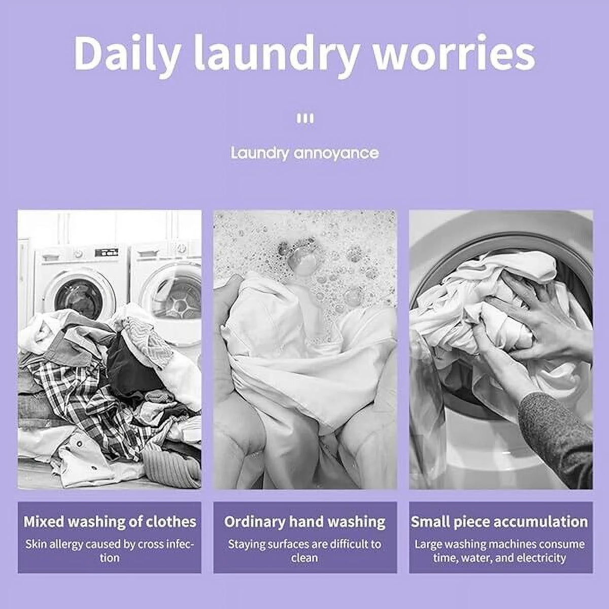 Portable Mini Washing Machine and Spin Dryer Y5987