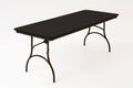 Black Rectangular Folding Table X397135