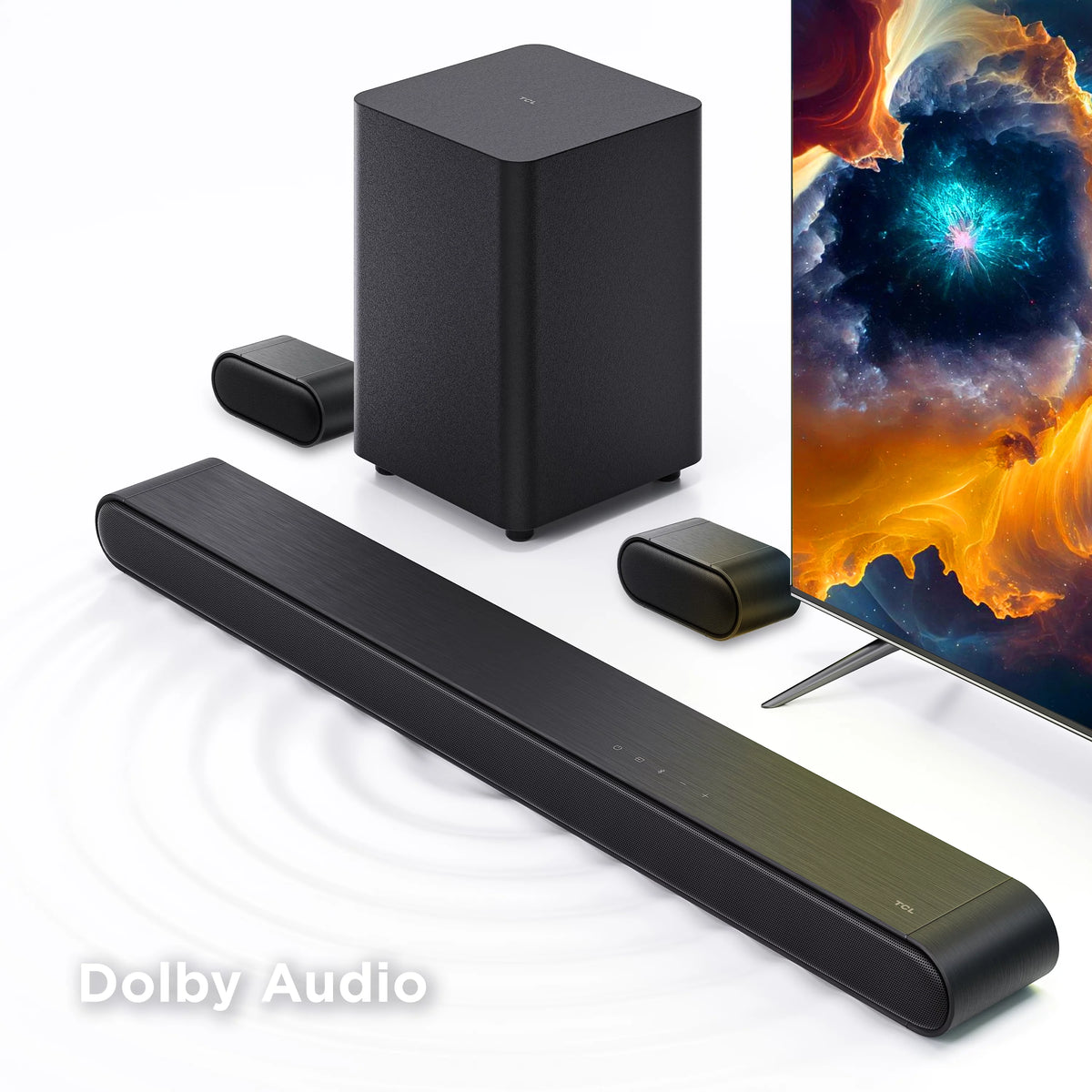 5.1 Channel Sound Bar with Wireless Subwoofer Y64237