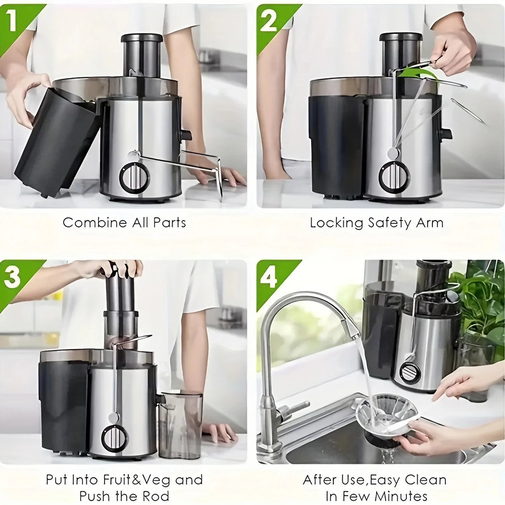 2-Speed 400W Centrifugal Juicer with 3" Feed Chute E1145