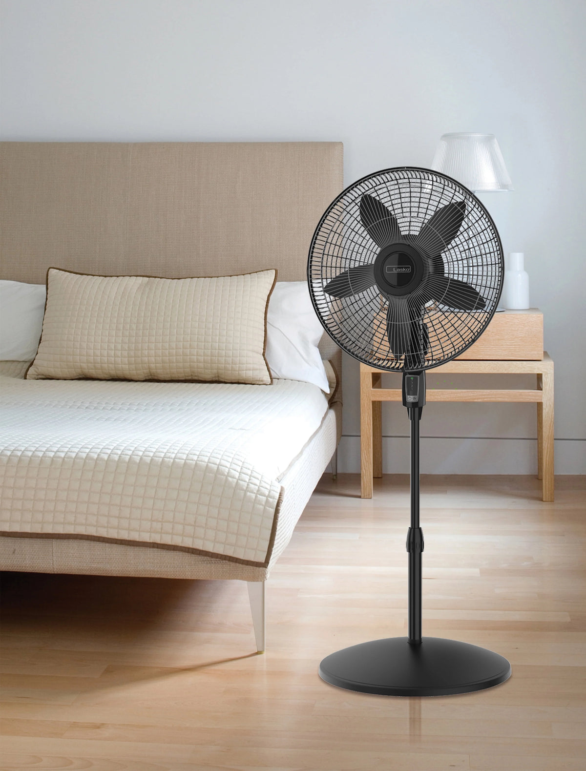 Black Pedestal Fan T1902