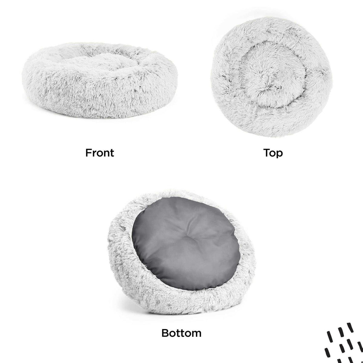 Donut Shag Bed H45877
