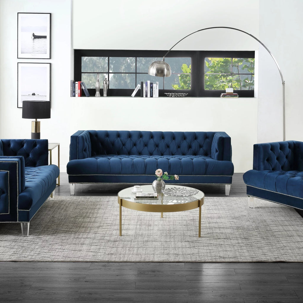 Blue Sofa C49014