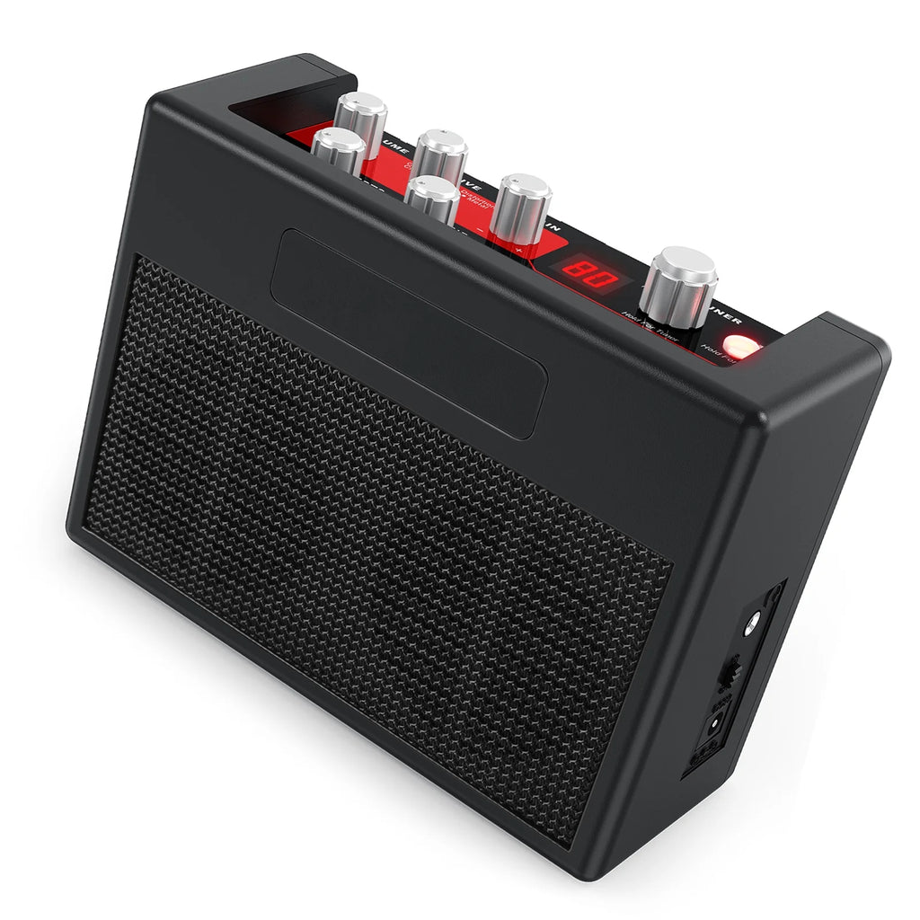 Portable Guitar Amplifier 5 Watt with Aux Input Headphone Output U43729