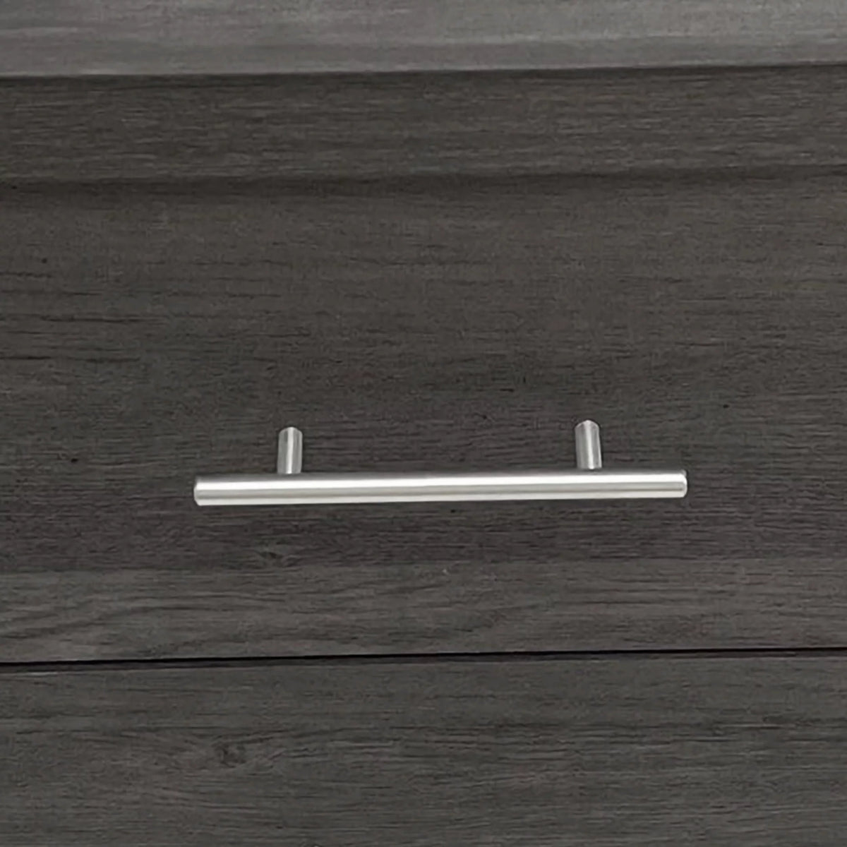 Gray Maple 3 Piece Double Dresser and Nightstand Set F798