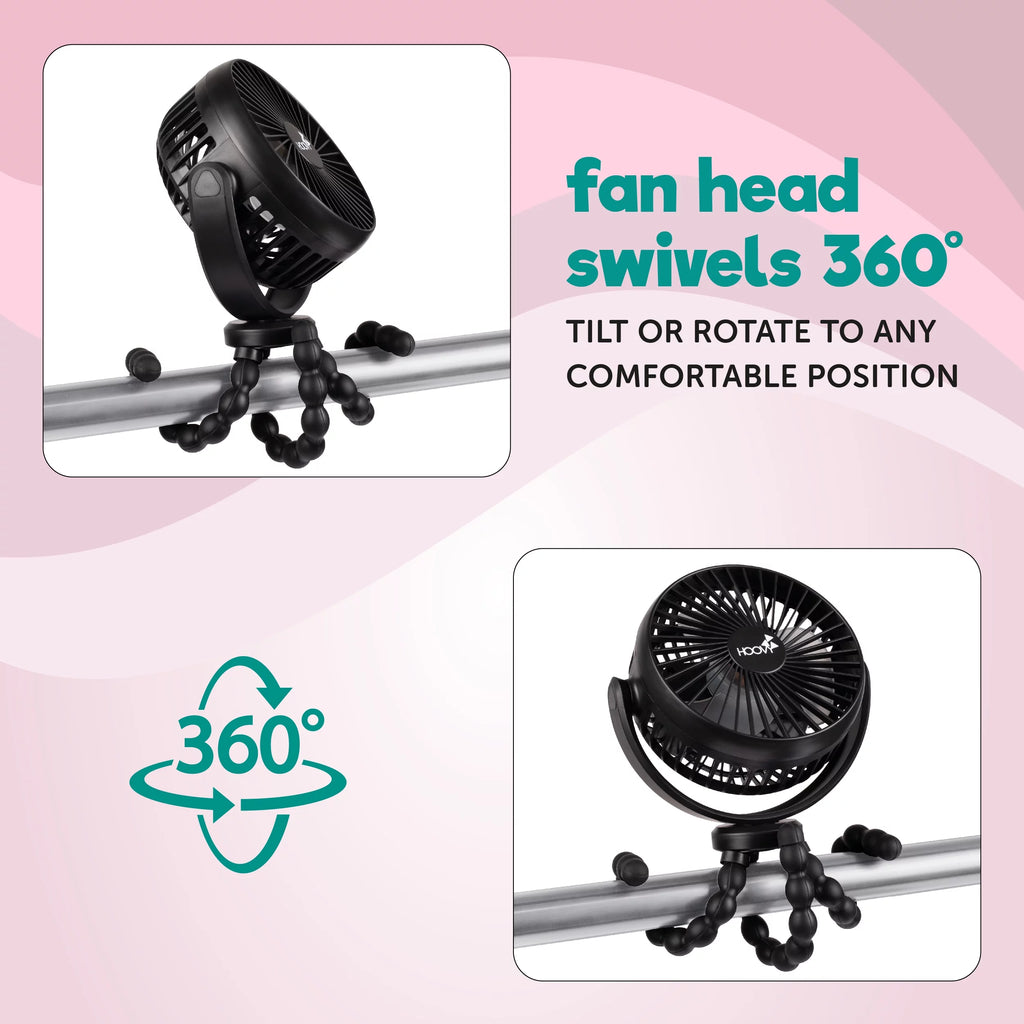 Portable Rechargeable Stroller Fan Z672002
