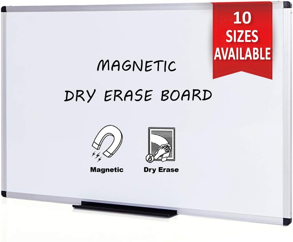 Silver Aluminium Frame Magnetic Dry Erase Board G314