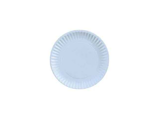 White Paper Plates X509375