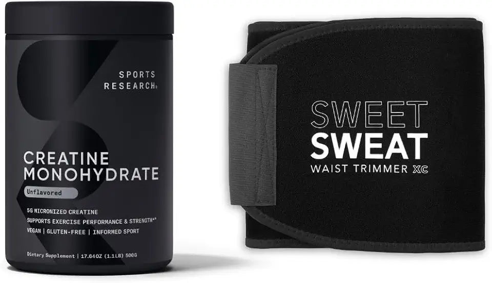 Creatine Monohydrate and Waist Trimmer Large C8628