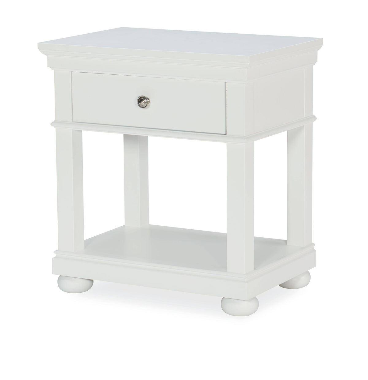 Natural White Open Nightstand I25199