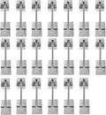 20 Metal T-Style Door Holder Entry Door Catches 6 Inch Long Zinc Plated Steel E45302