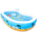 Large Inflatable Pool with Seat and Backrest X108083