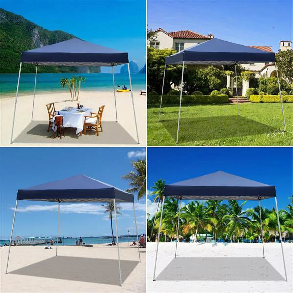 3 x 3M Waterproof Folding Tent Blue F57833