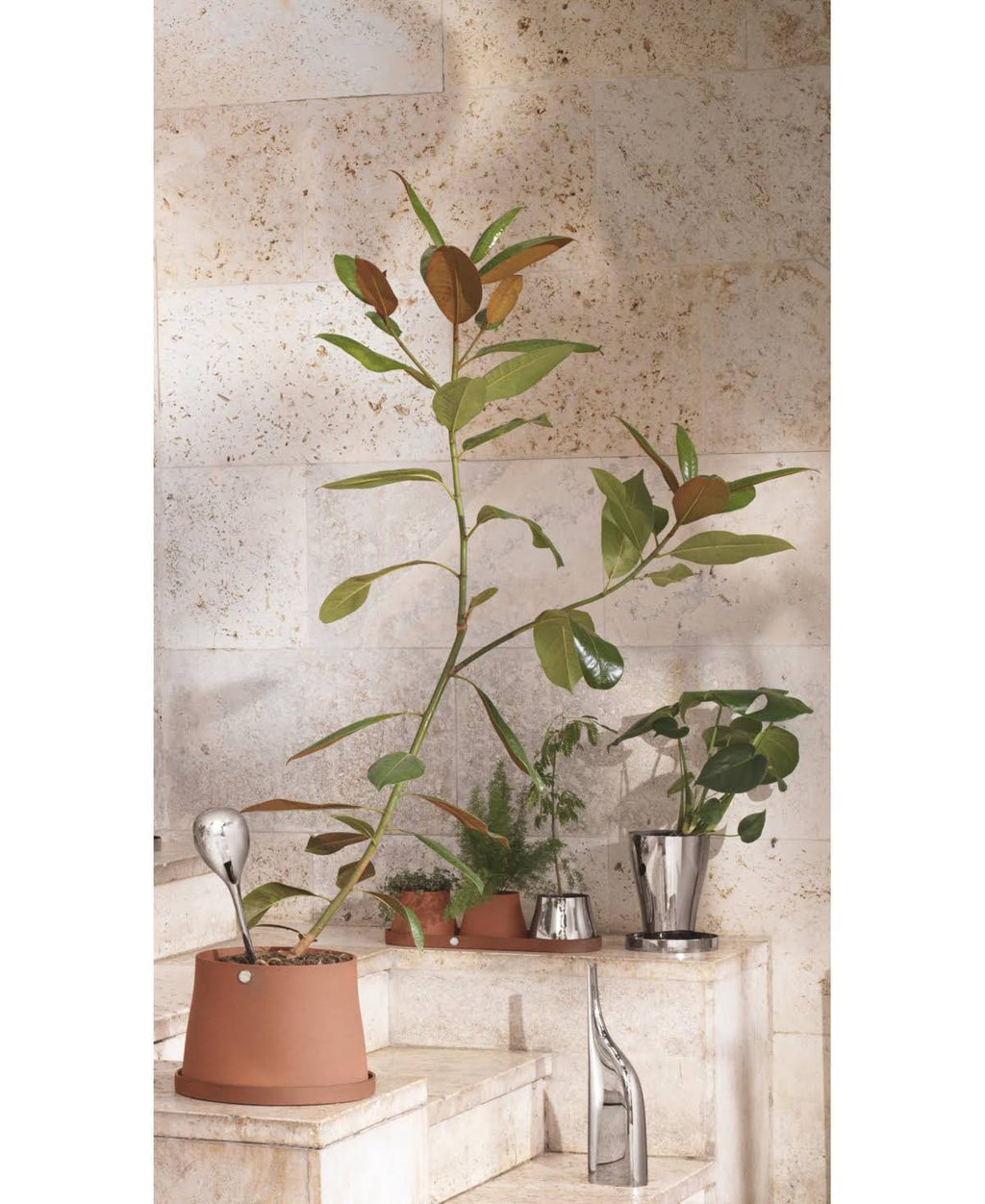 Stainless Steel Watering Can, 0.9L Y603