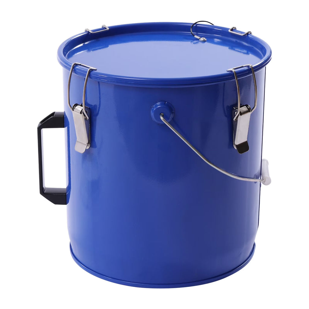Blue Fryer Grease Bucket Oil Disposal Caddy E6678
