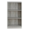 French Oak Gray Standard Bookcase F984
