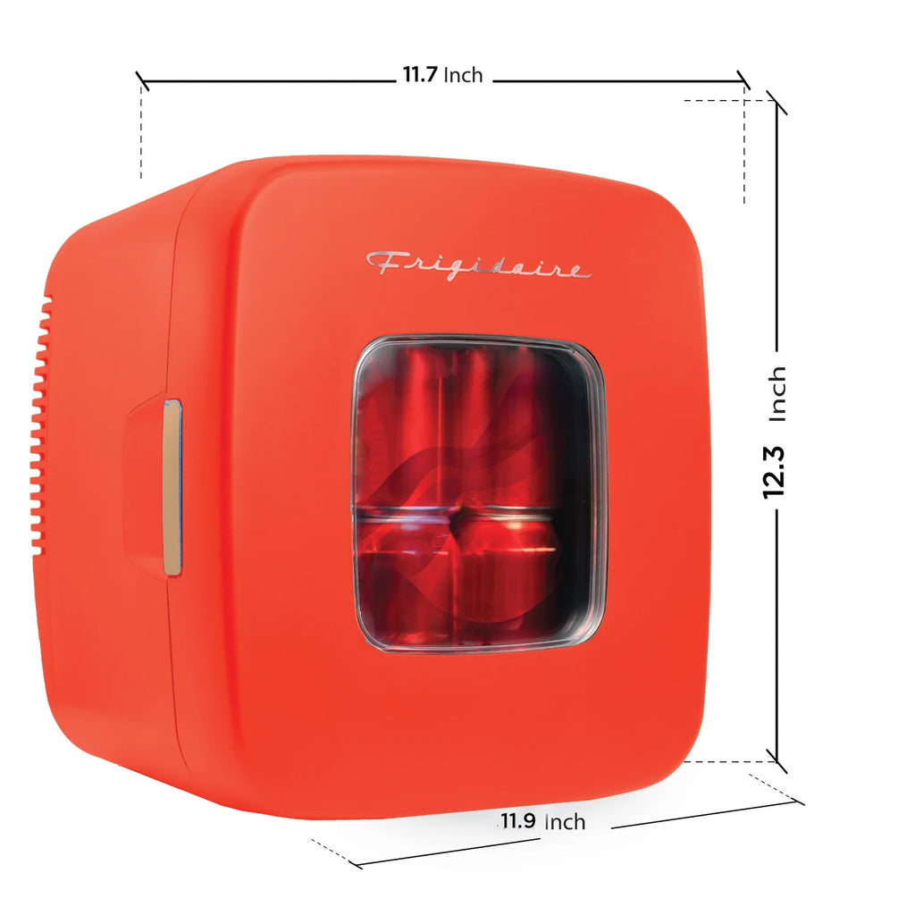 Red 12 Can Mini Beverage Cooler X32514