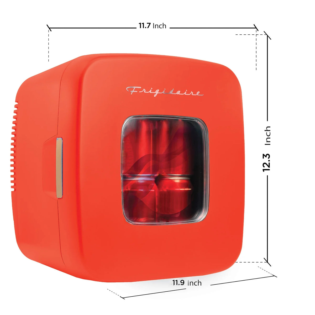Red 12 Can Mini Beverage Cooler X32514