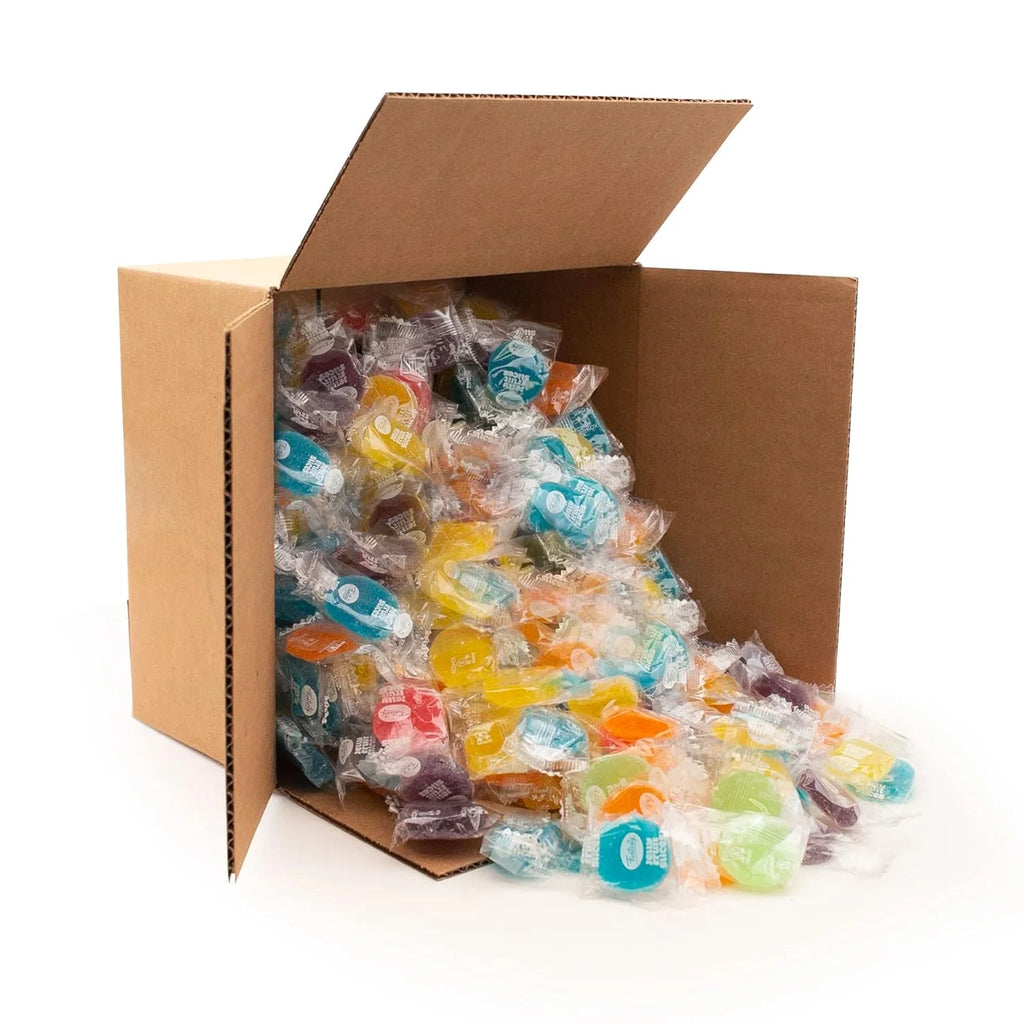Assorted Fruit Jelly Patties Candy, 5 Pound Box P57077