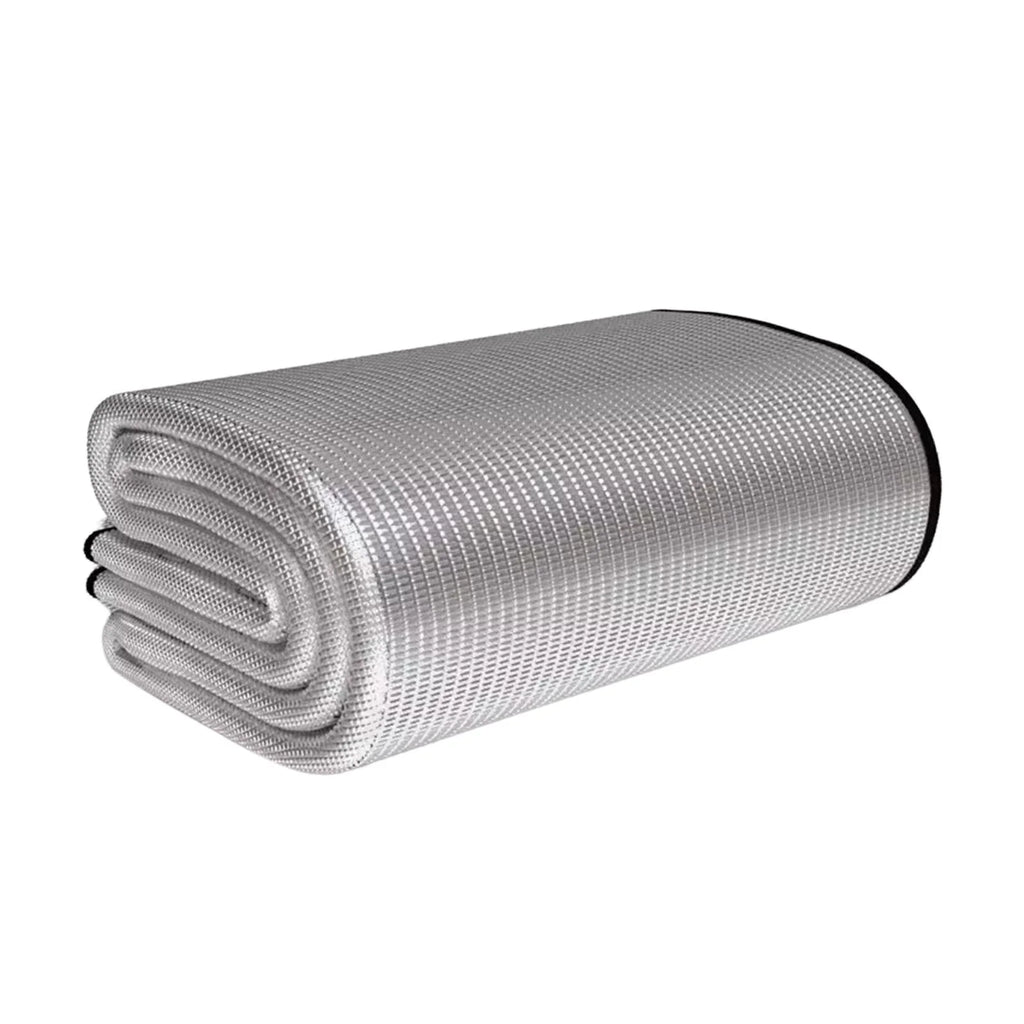 Camping Mat Aluminum Foil Sleeping Mattress Pad Waterproof Folding Insulation Foam Sleeping Mat 200cmx300cmx0.5cm I67645