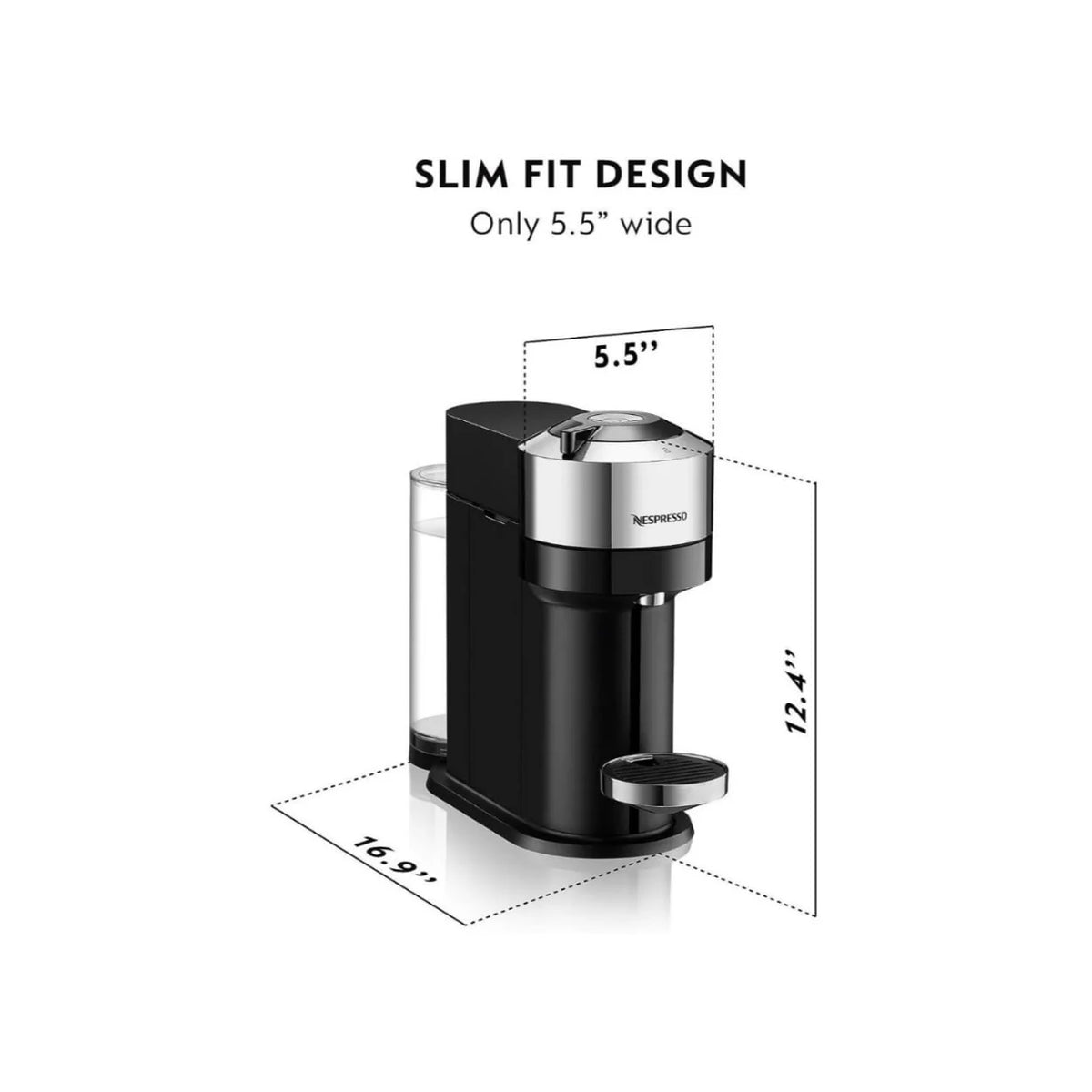 Compact Coffee and Espresso Machine D984