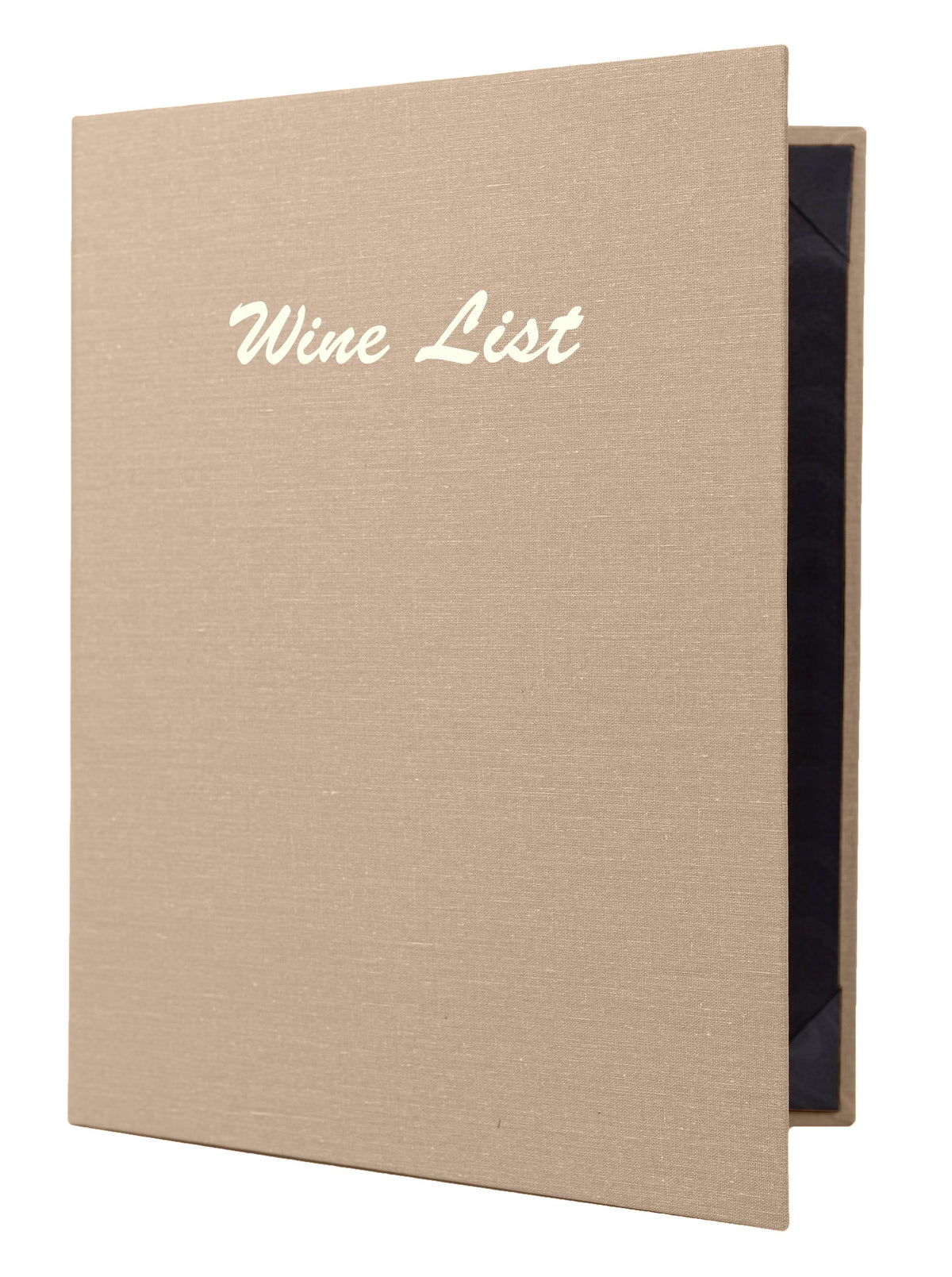 Tan Casebound Menu, 8.5 x 11 X415406