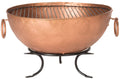 Copper Black Fire Pit P5486