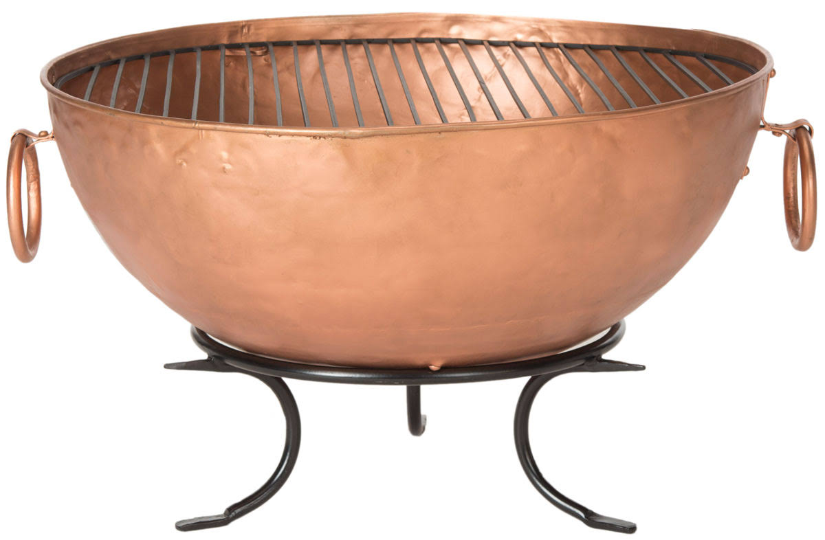 Copper Black Fire Pit P5486